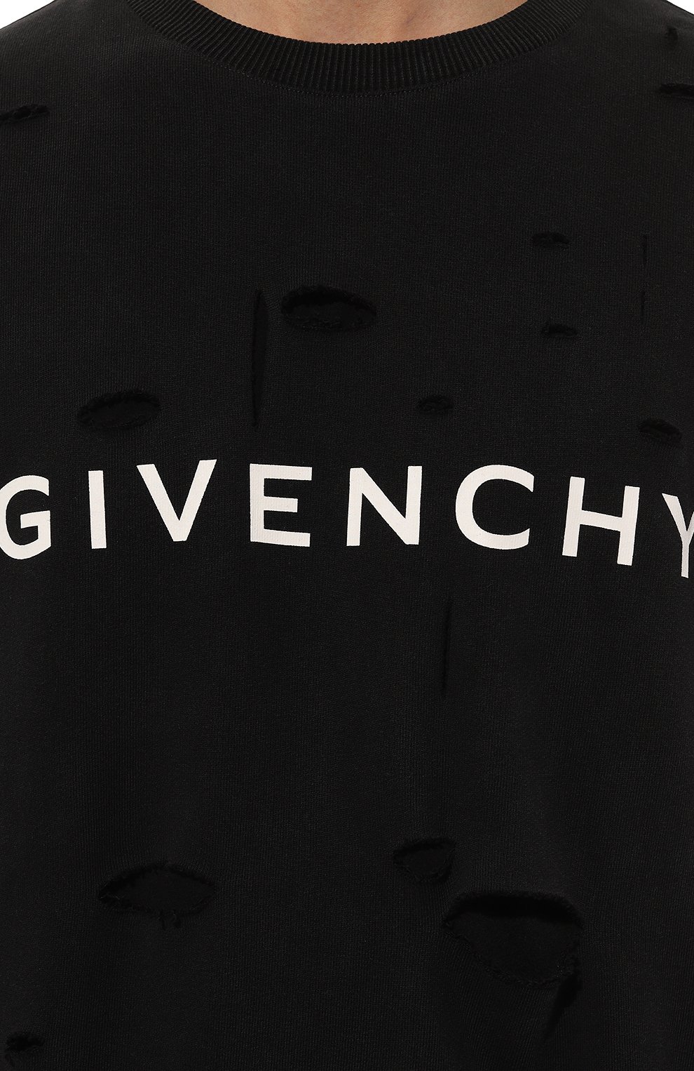 Хлопковый свитшот GIVENCHY, арт. BMJ0KE3Y9W, фото 5
