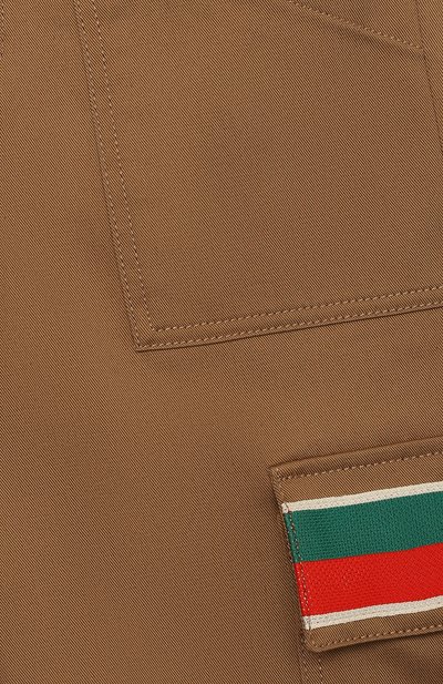 Хлопковые джоггеры GUCCI, арт. 638065/XWAML, фото 3