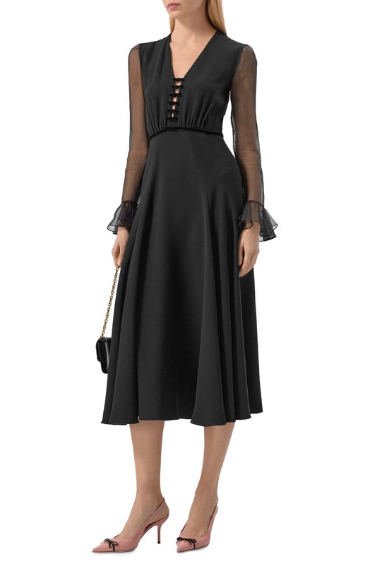 Кожаные туфли Bepointy Valentino 8W2S0LQ1/DAL Бежевый  8W2S0LQ1/DAL Фото 3