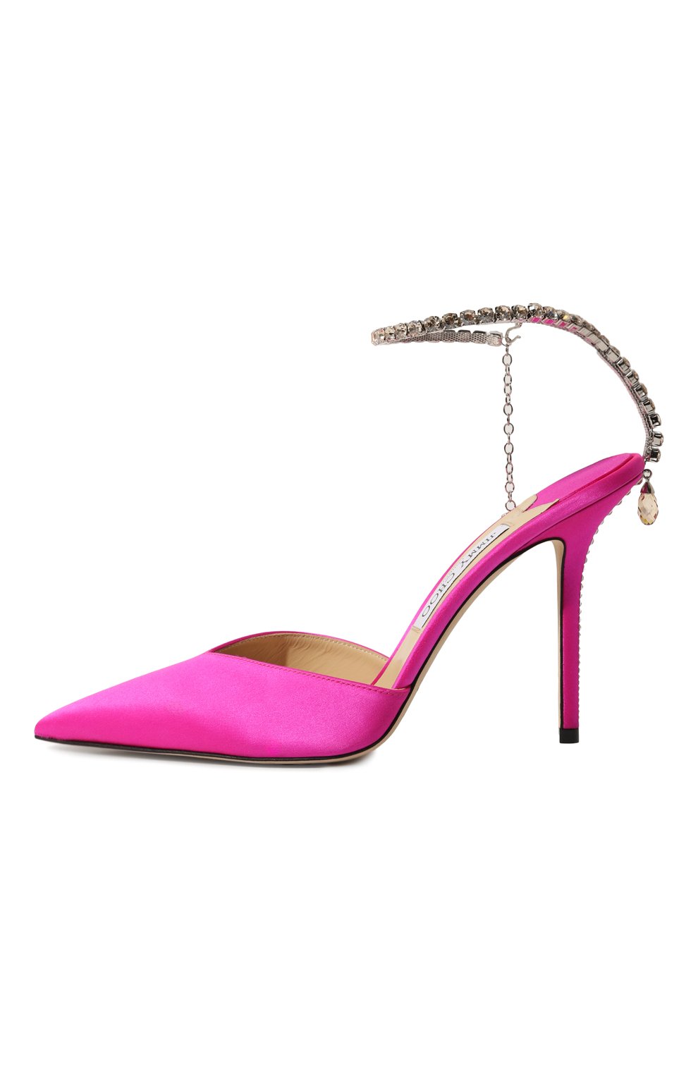 Текстильные туфли saeda 100 JIMMY CHOO, арт. SAEDA100/BGH, фото 4