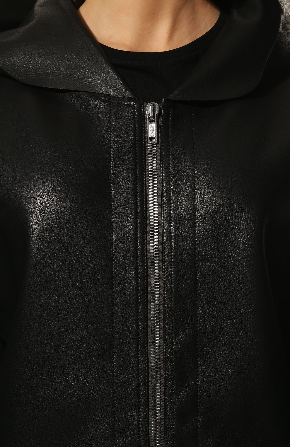 Кожаная куртка RICK OWENS, арт. RP01B4733/LC, фото 5