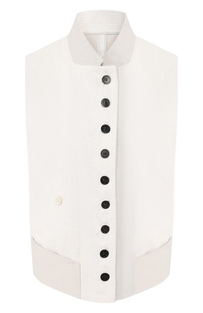 Женский жилет из смеси хлопка и льна ANN DEMEULEMEESTER, арт. 2001-1150-P-205-020