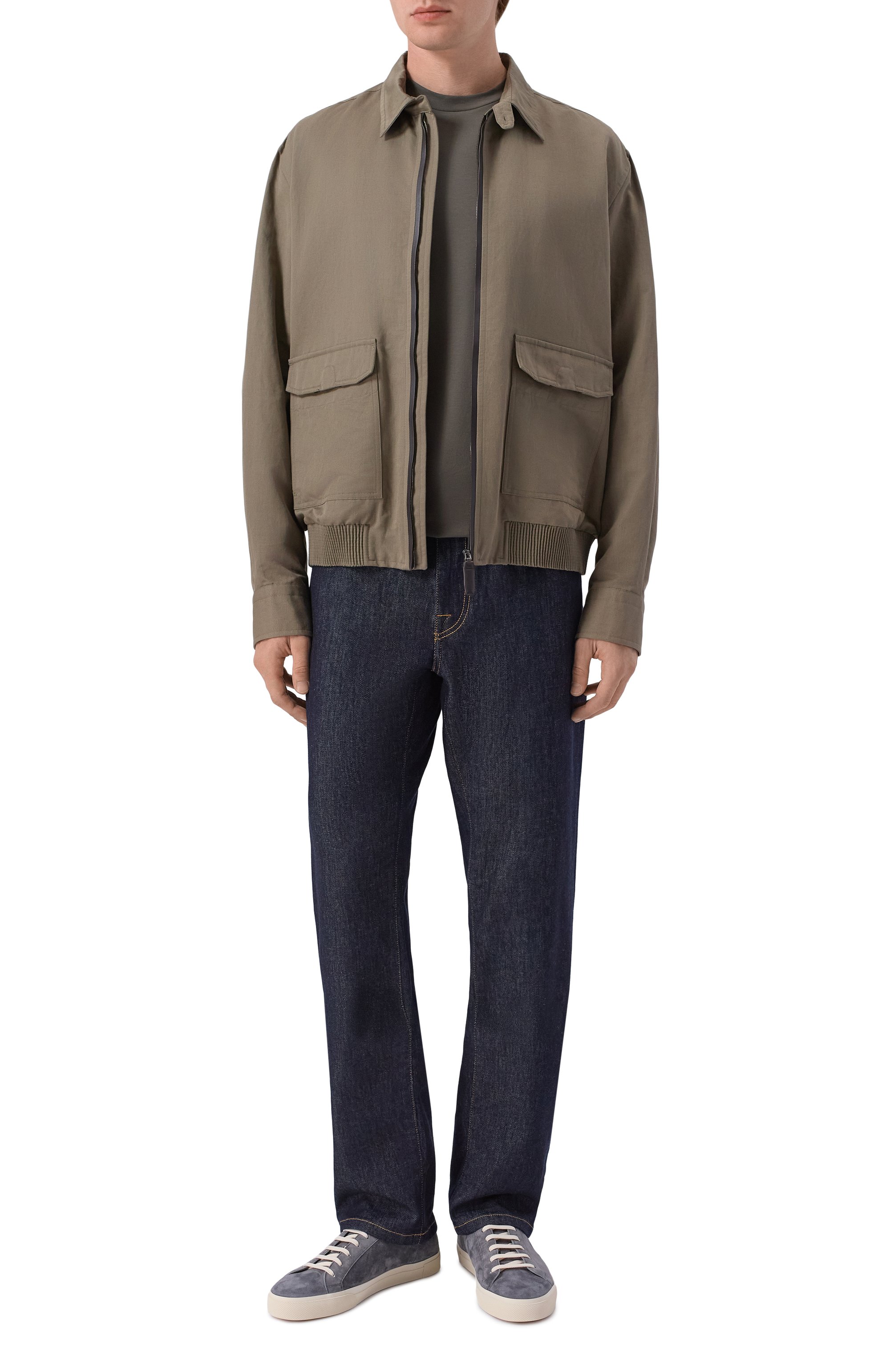 Хлопковый лонгслив CORNELIANI, арт. 28G570/2A25022, фото 2