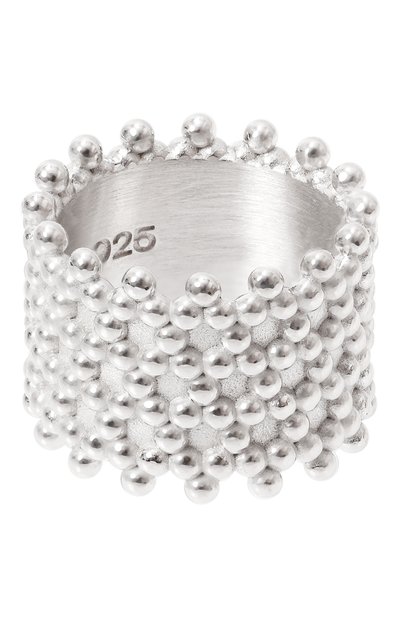 Кольцо фенечка AVGVST серебряного цвета по цене 11130 руб., арт. 071-102-0015, фото 3 Кольцо фенечка AVGVST, арт. 071-102-0015, фото 3