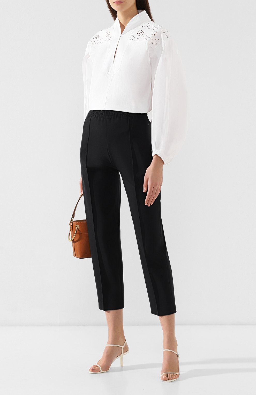 Хлопковая блузка PHILOSOPHY DI LORENZO SERAFINI, арт. A0232/732, фото 2