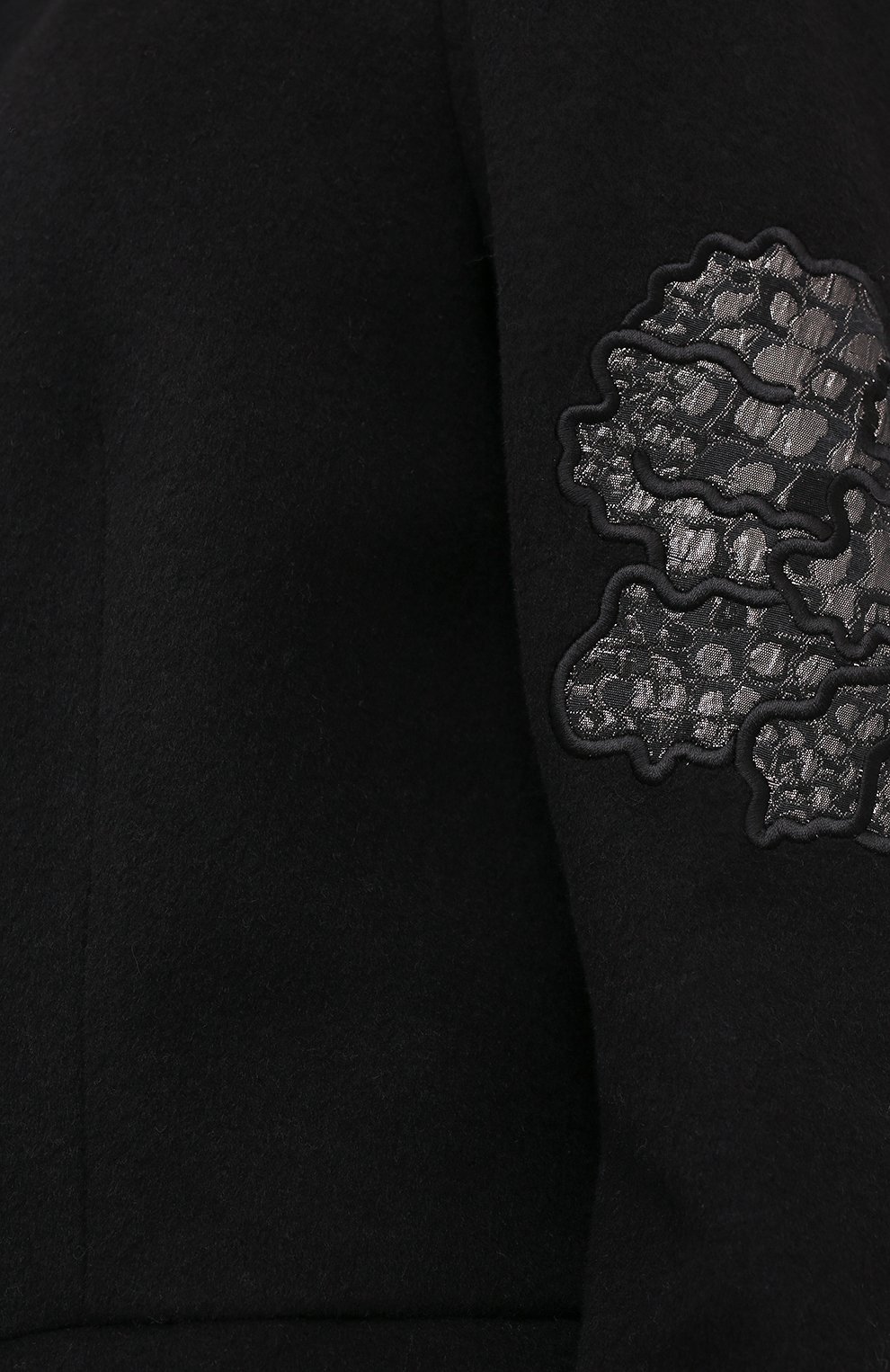 Шерстяное пальто SEVEN LAB черного цвета по цене 25200 руб., арт. CM20-P black, фото 5 Шерстяное пальто SEVEN LAB, арт. CM20-P black, фото 5