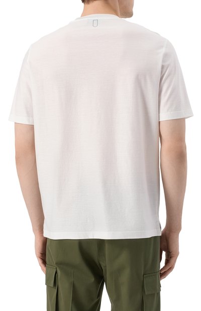 Хлопковая футболка CANALI, арт. T0876/MJ02252, фото 4