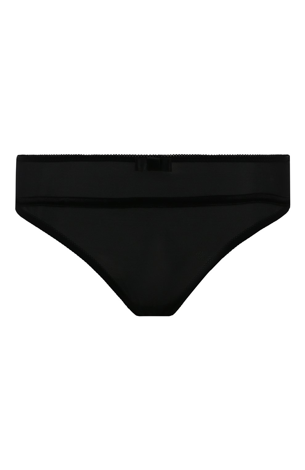 Трусы-слипы CHANTAL THOMASS черного цвета по цене 7640 руб., арт. T220463, фото 1 Трусы-слипы CHANTAL THOMASS, арт. T220463, фото 1