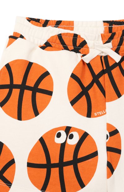 Хлопковые шорты STELLA MCCARTNEY, арт. TY6Q69, фото 3