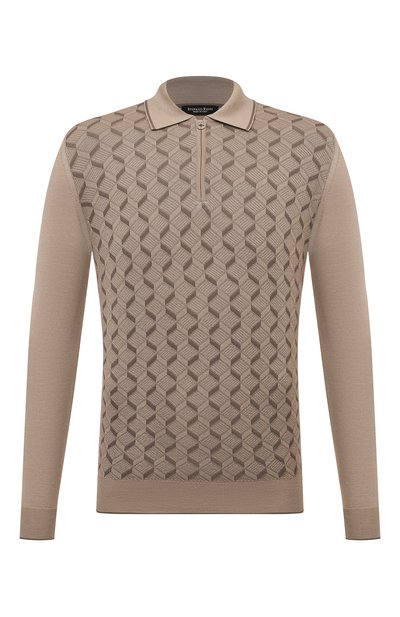 Мужская поло из шерсти и шелка STEFANO RICCI, арт. KE08013P30/E24475