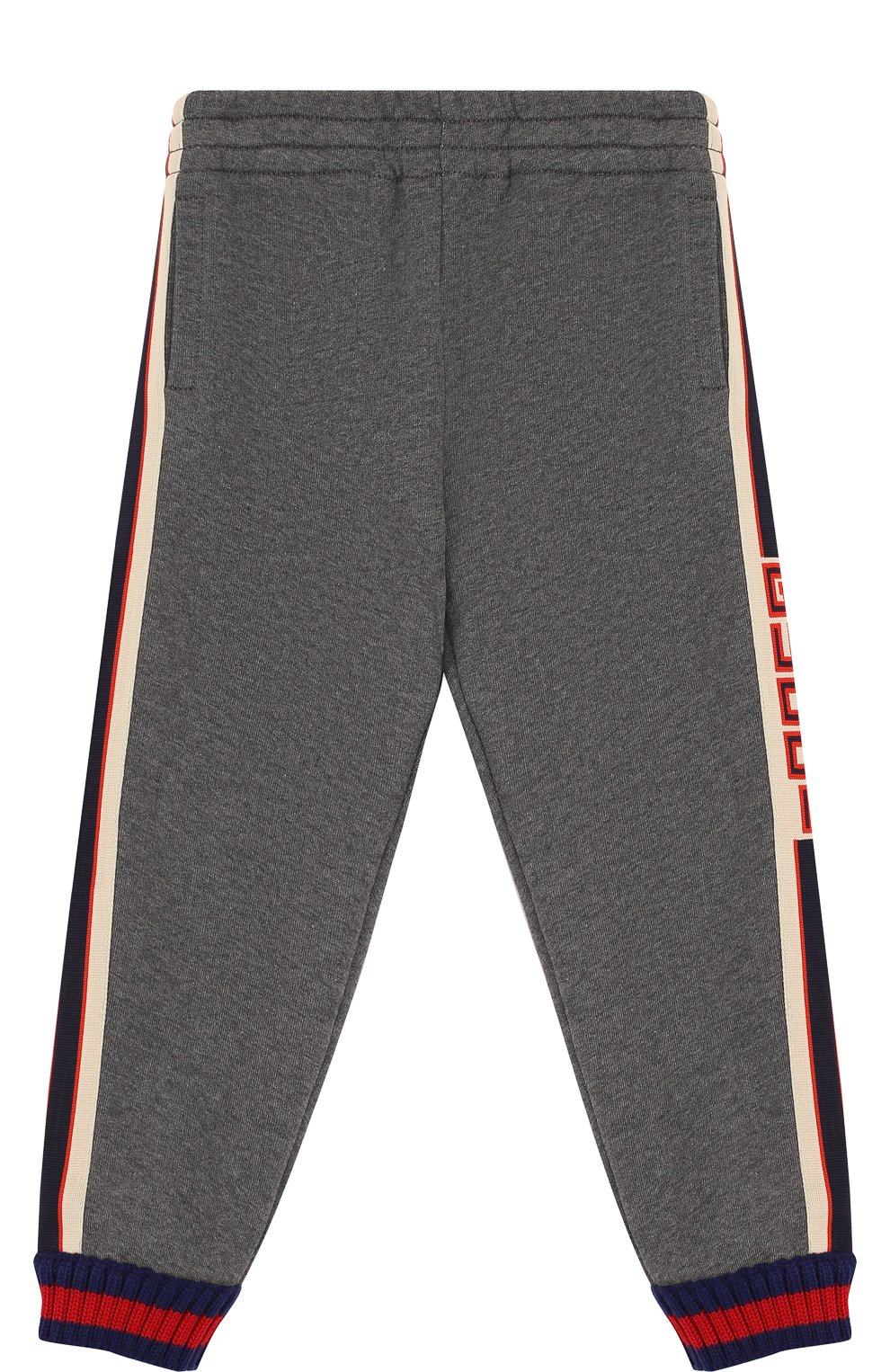 Хлопковые джоггеры с лампасами GUCCI, арт. 497950/X9L52, фото 1