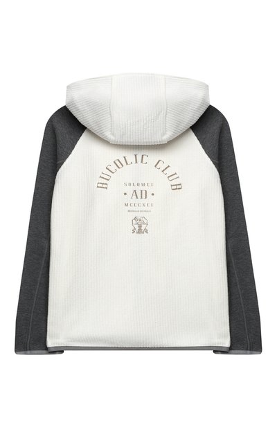 Вельветовая толстовка BRUNELLO CUCINELLI, арт. BL853E101B, фото 2