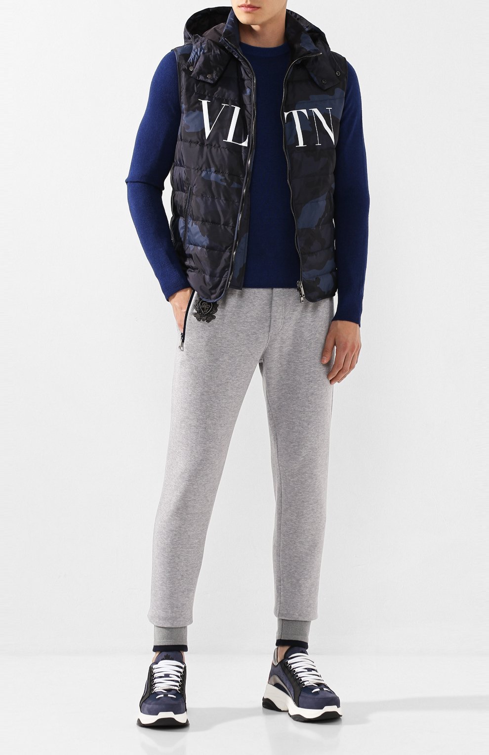 Комбинированные кроссовки bumpy 551 DSQUARED2, арт. SNM0047 09702072, фото 2