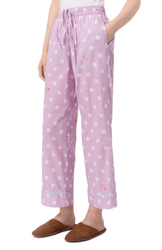 Хлопковая пижама Any Wowzers NCLS02-LDOT-LAV Сиреневый  NCLS02-LDOT-LAV Фото 5