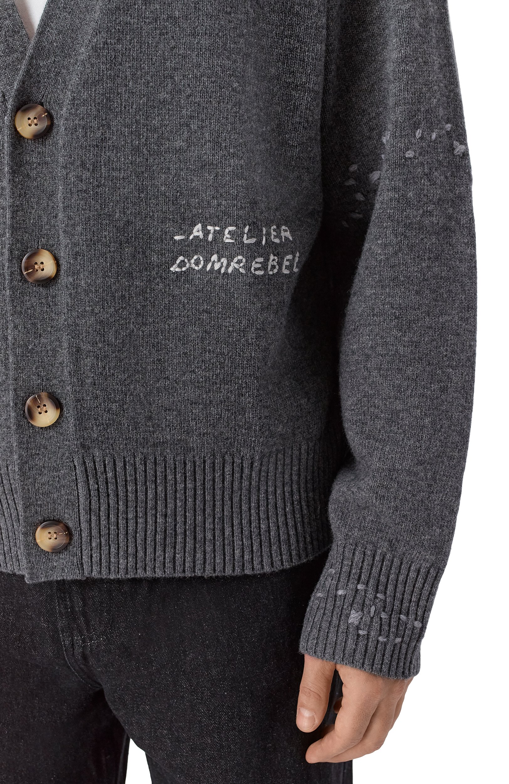 Шерстяной кардиган DOMREBEL, арт. M RENEGADE/KNIT CARDIGAN, фото 5