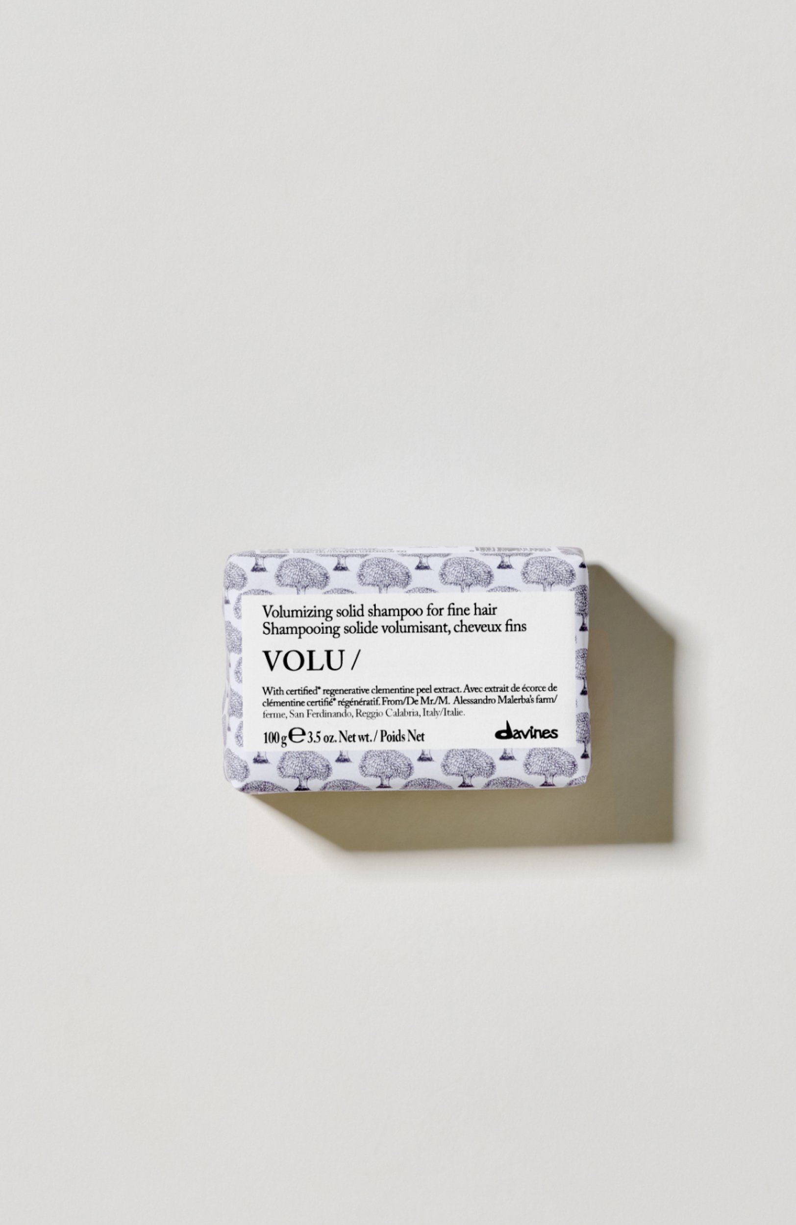 Твердый шампунь для тонких волос volu (100g) DAVINES, арт. 70102, фото 2