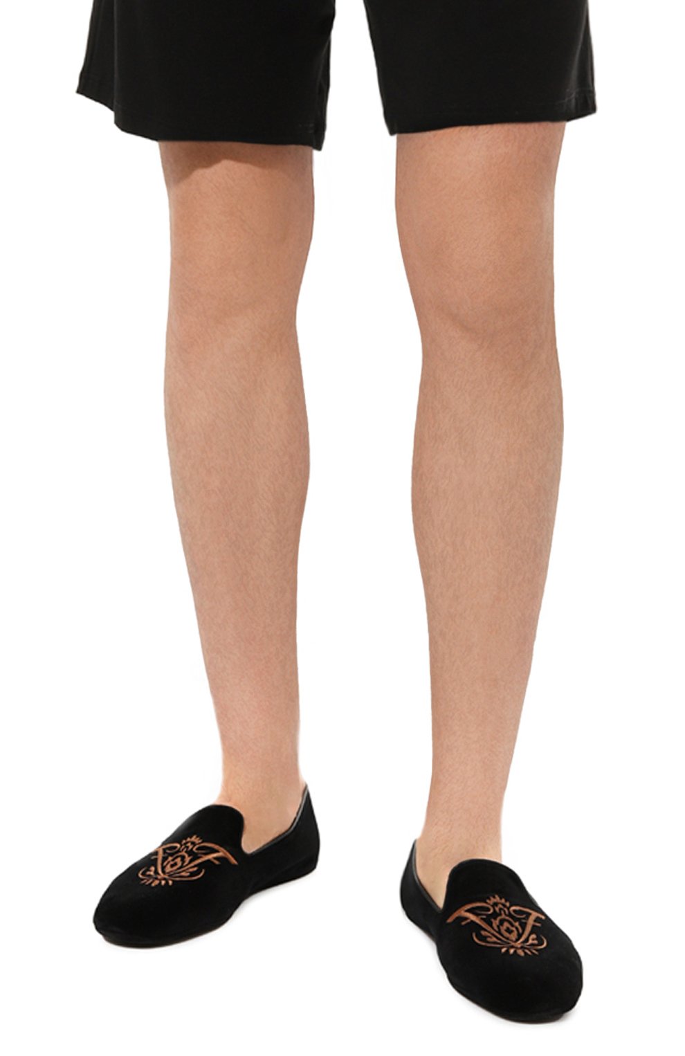 Текстильные домашние туфли FRETTE, арт. 599699109 00F 90071, фото 3