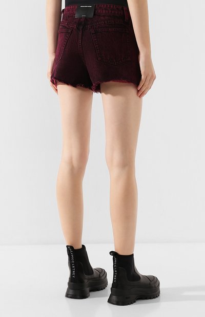 Джинсовые шорты ALEXANDER WANG розового цвета по цене 35400 руб., арт. 4DC1204689, фото 4 Джинсовые шорты ALEXANDER WANG, арт. 4DC1204689, фото 4