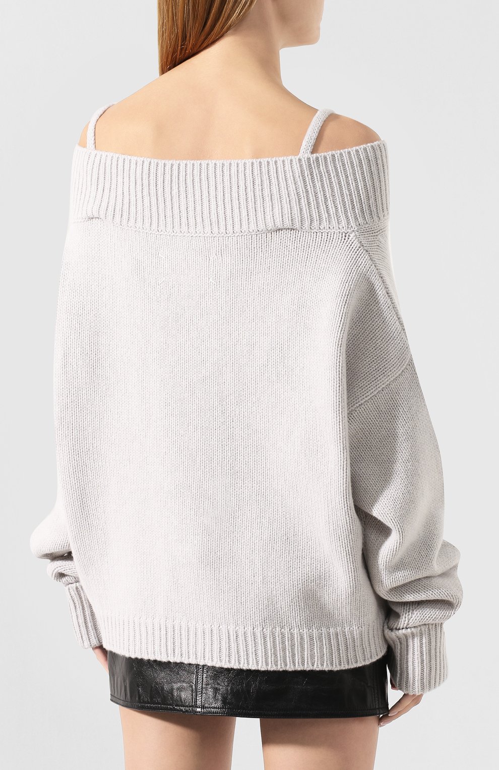 Свитер из смеси шерсти и кашемира MAISON MARGIELA, арт. S51GP0125/S16884, фото 4