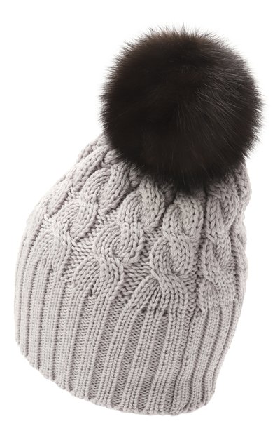 Шерстяная шапка mona с отделкой из соболя BLACK SABLE, арт. BS-24016, фото 2