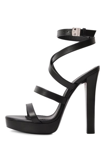 Кожаные босоножки lock yourself DSQUARED2, арт. HSW0257/01500001, фото 4