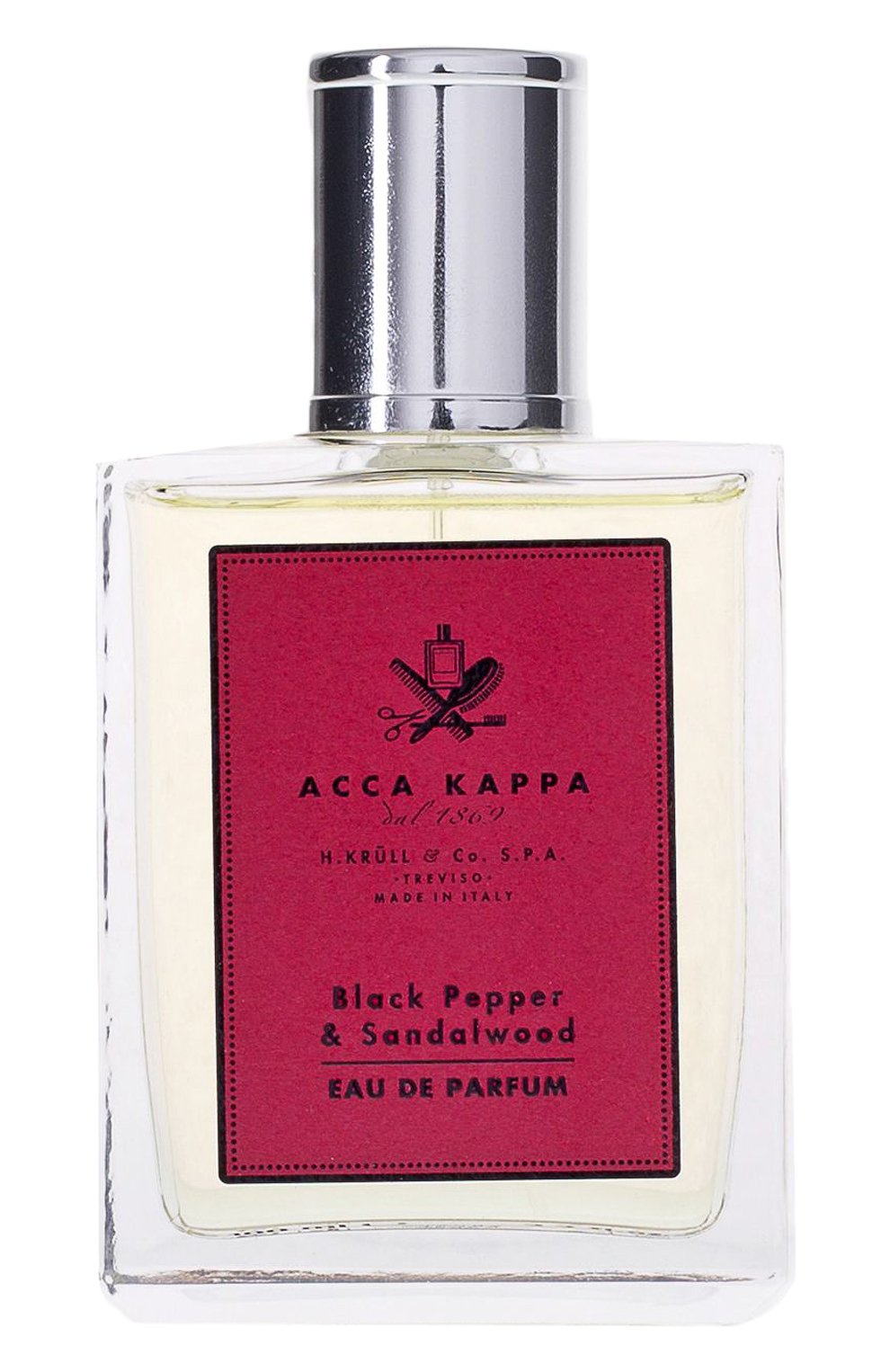 Парфюмерная вода black pepper & sandalwood (100ml) ACCA KAPPA бесцветного цвета по цене 13500 руб., арт. 853495, фото 1 Парфюмерная вода black pepper & sandalwood (100ml) ACCA KAPPA, арт. 853495, фото 1