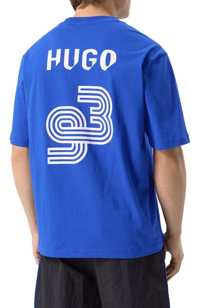 Хлопковая футболка HUGO BLUE, арт. 50541252, фото 4