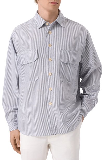 Хлопковая рубашка WHITE SAND, арт. 25SU20/501, фото 3