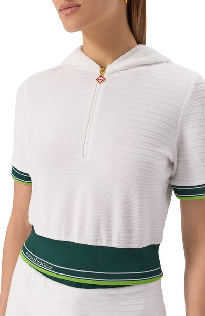 Хлопковое худи CASABLANCA, арт. WS25-JTP-354-01, фото 5