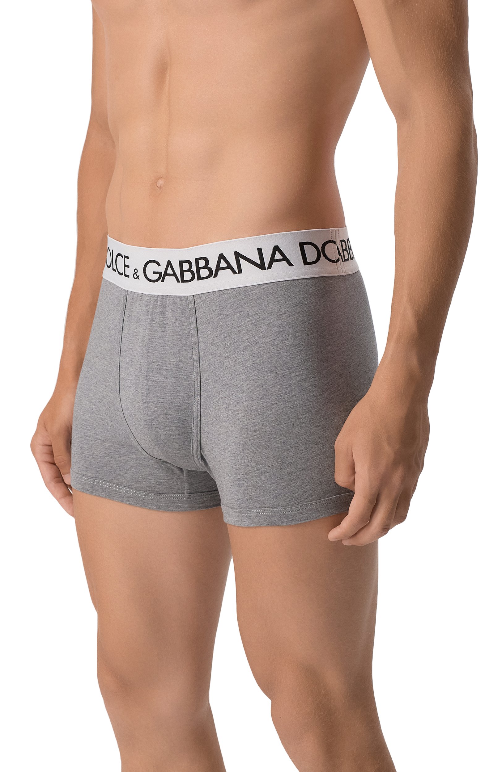 Хлопковые боксеры DOLCE & GABBANA, арт. M4B97J/0NN97_001, фото 2