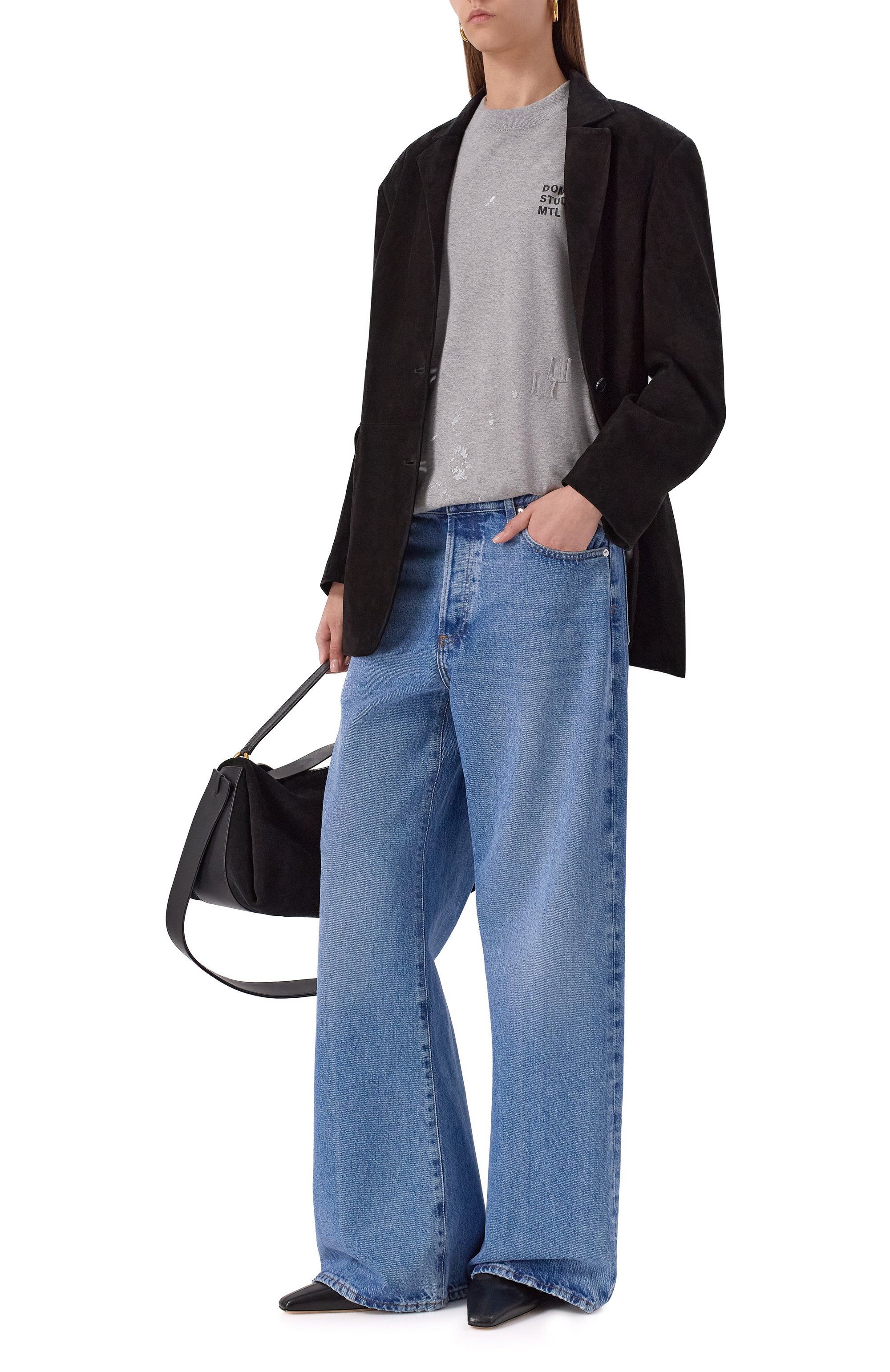 Хлопковая футболка DOMREBEL, арт. STAFF TEE T-SHIRT, фото 2