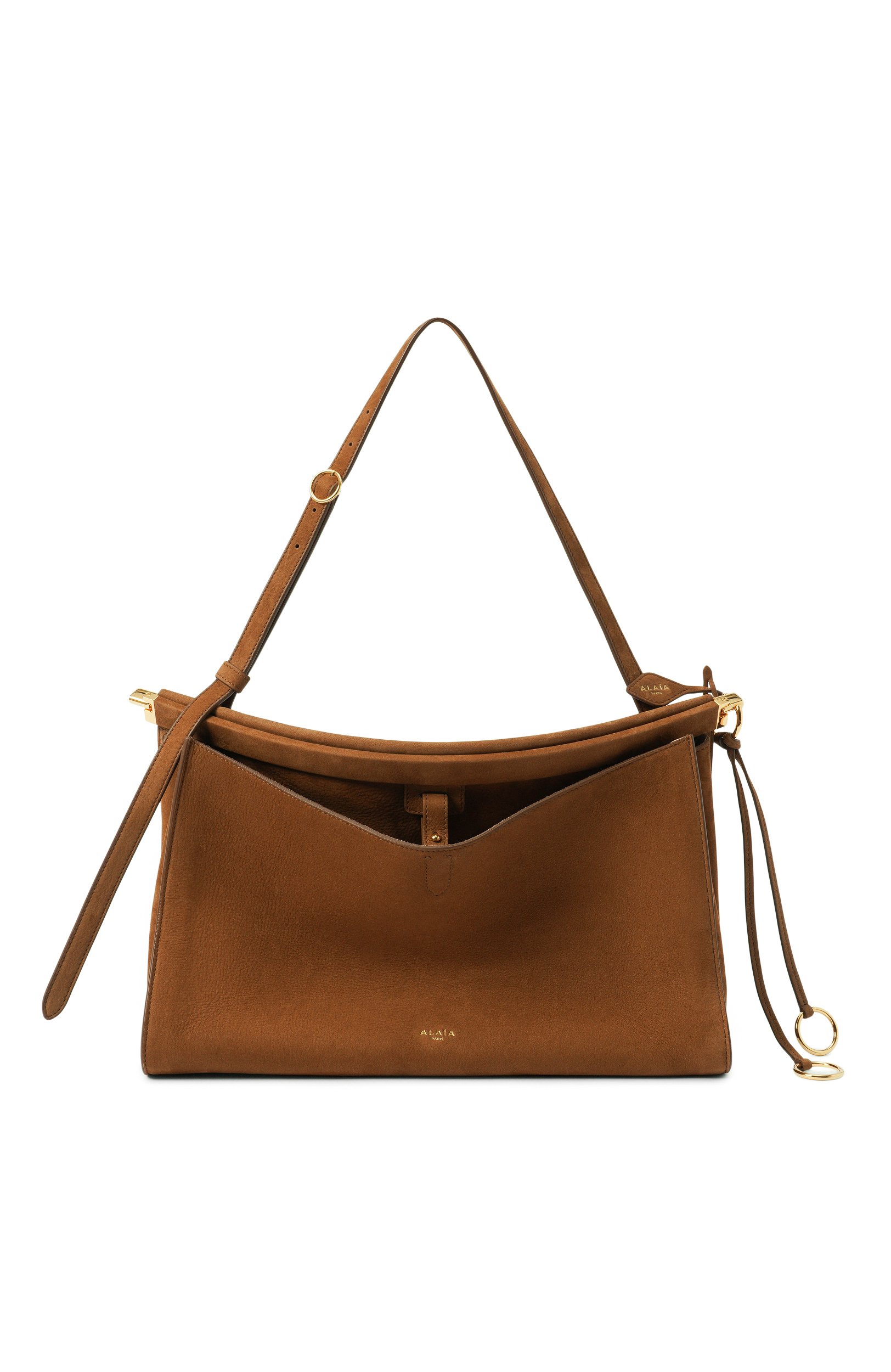 Сумка le click pocket 35 ALAIA коричневого цвета по цене 446500 руб., арт. AA1L2038CA214, фото 1 Сумка le click pocket 35 ALAIA, арт. AA1L2038CA214, фото 1