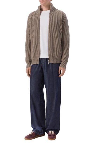 Кожаные кеды replica MAISON MARGIELA бордового цвета по цене 81850 руб., арт. S57WS0236/P1895, фото 2 Кожаные кеды replica MAISON MARGIELA, арт. S57WS0236/P1895, фото 2