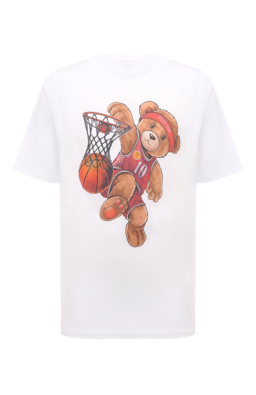 Хлопковая футболка BISIBIGLIO, арт. TEDDY DUNK SLUM, фото 1