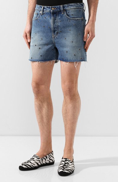 Джинсовые шорты SAINT LAURENT, арт. 606814/YL870, фото 3