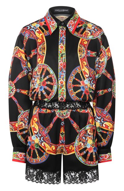 Женский атласный комбинезон DOLCE & GABBANA, арт. F6160T/GDDVJ