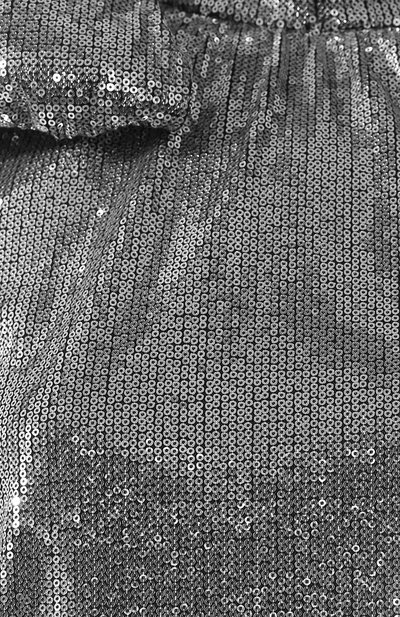 Блузка с пайетками MSGM серебряного цвета по цене 72000 руб., арт. 2643MDM20 195138, фото 5 Блузка с пайетками MSGM, арт. 2643MDM20 195138, фото 5