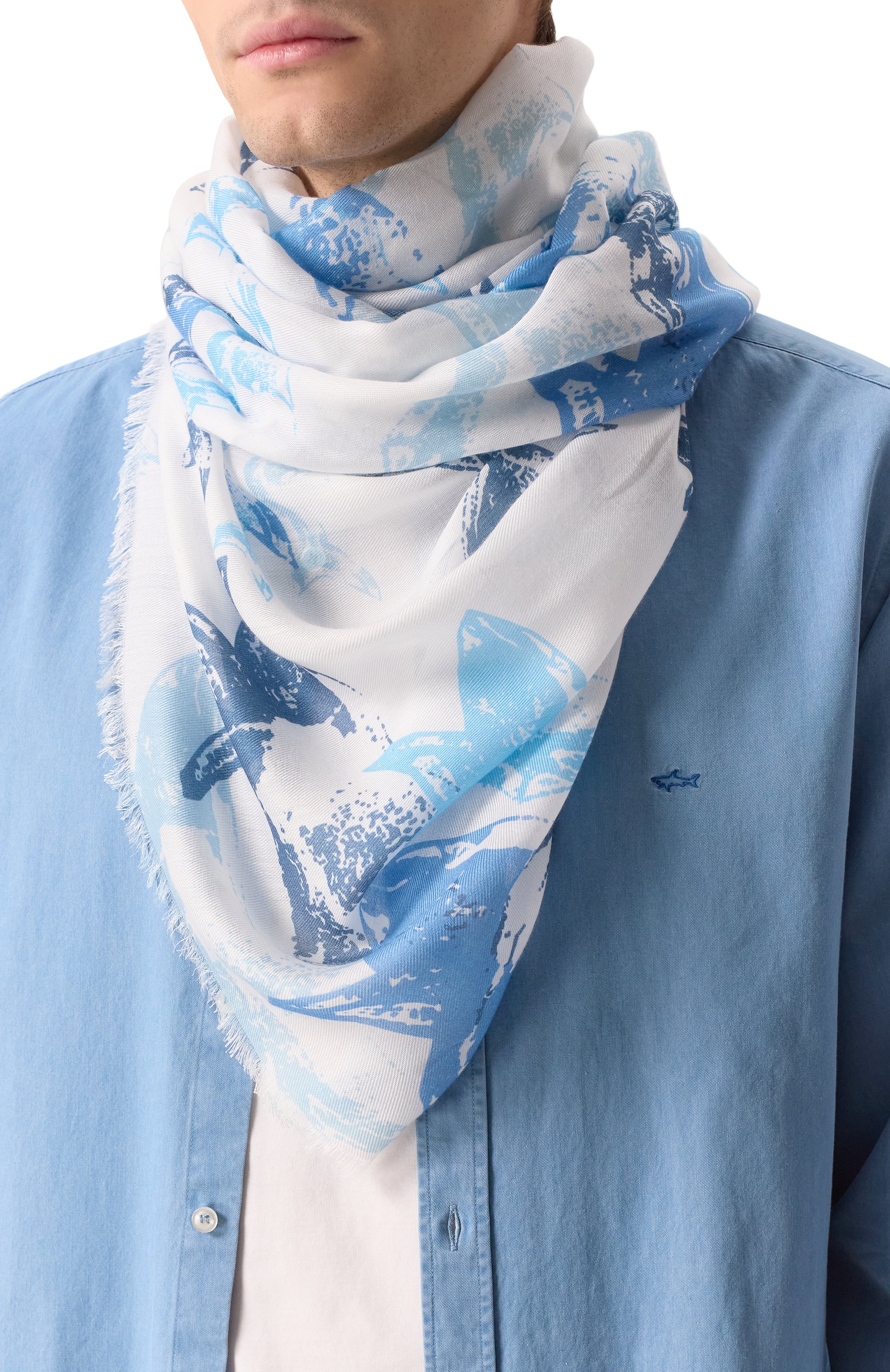 Шарф PAUL&SHARK, арт. 25417002/NS, фото 2