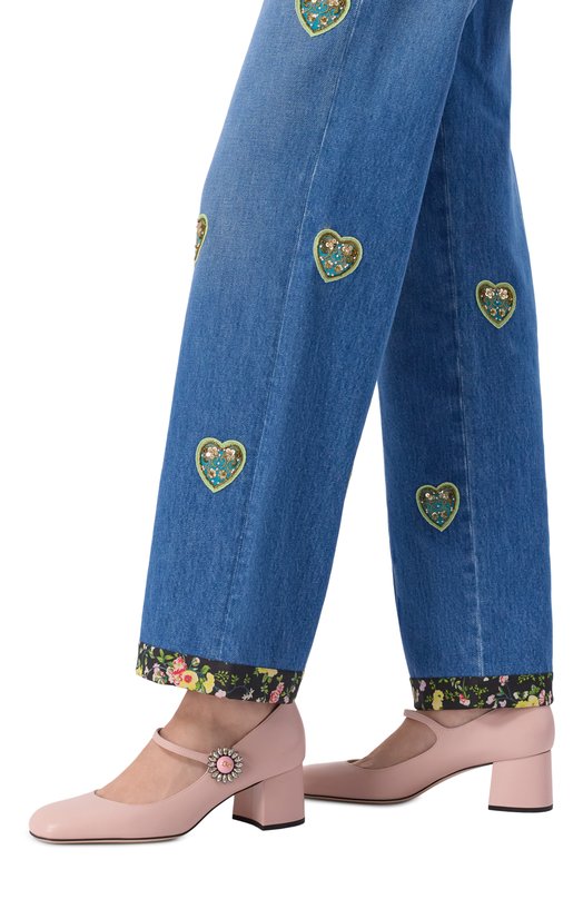 Кожаные туфли Preshoes 55 Valentino 7W2S0MC6/DHS Розовый  7W2S0MC6/DHS Фото 2