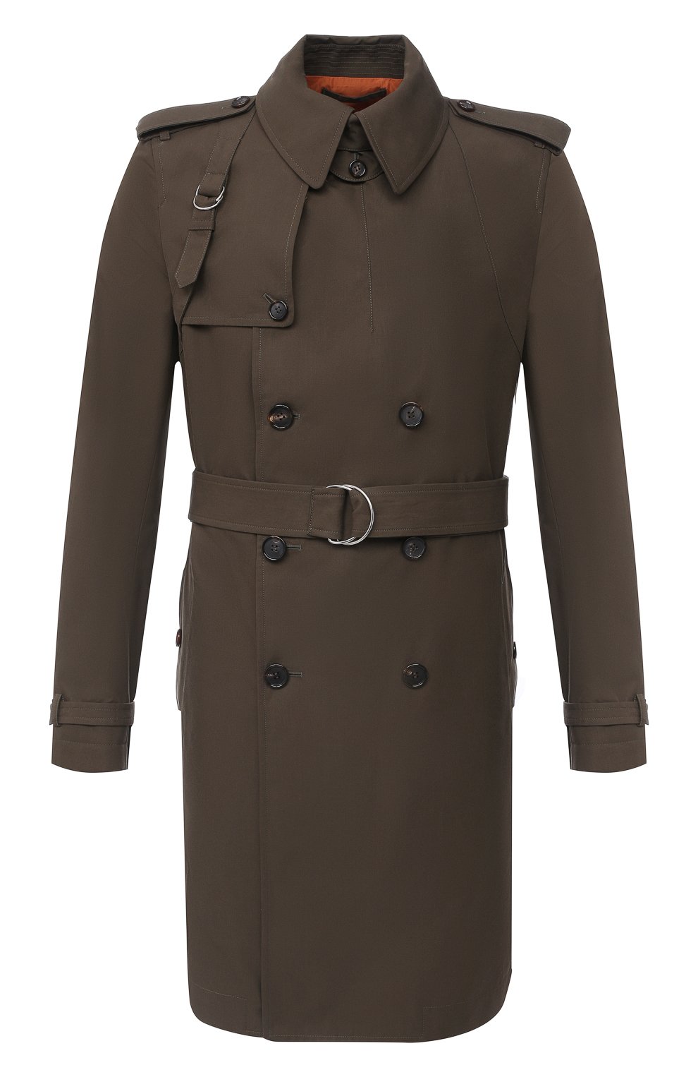 Хлопковый тренч ALEXANDER MCQUEEN, арт. 615573/QPS44, фото 1