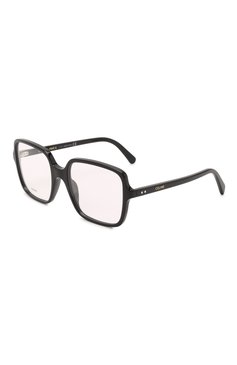 Женские оправа CELINE EYEWEAR черного цвета, арт. CL50076I 001 | Фото 1 (Региональные ограничения белый список (Axapta Mercury): Не проставлено; Нос: Не проставлено; Материал: Пластик; Тип очков: Оправа; Очки форма: Квадратные)