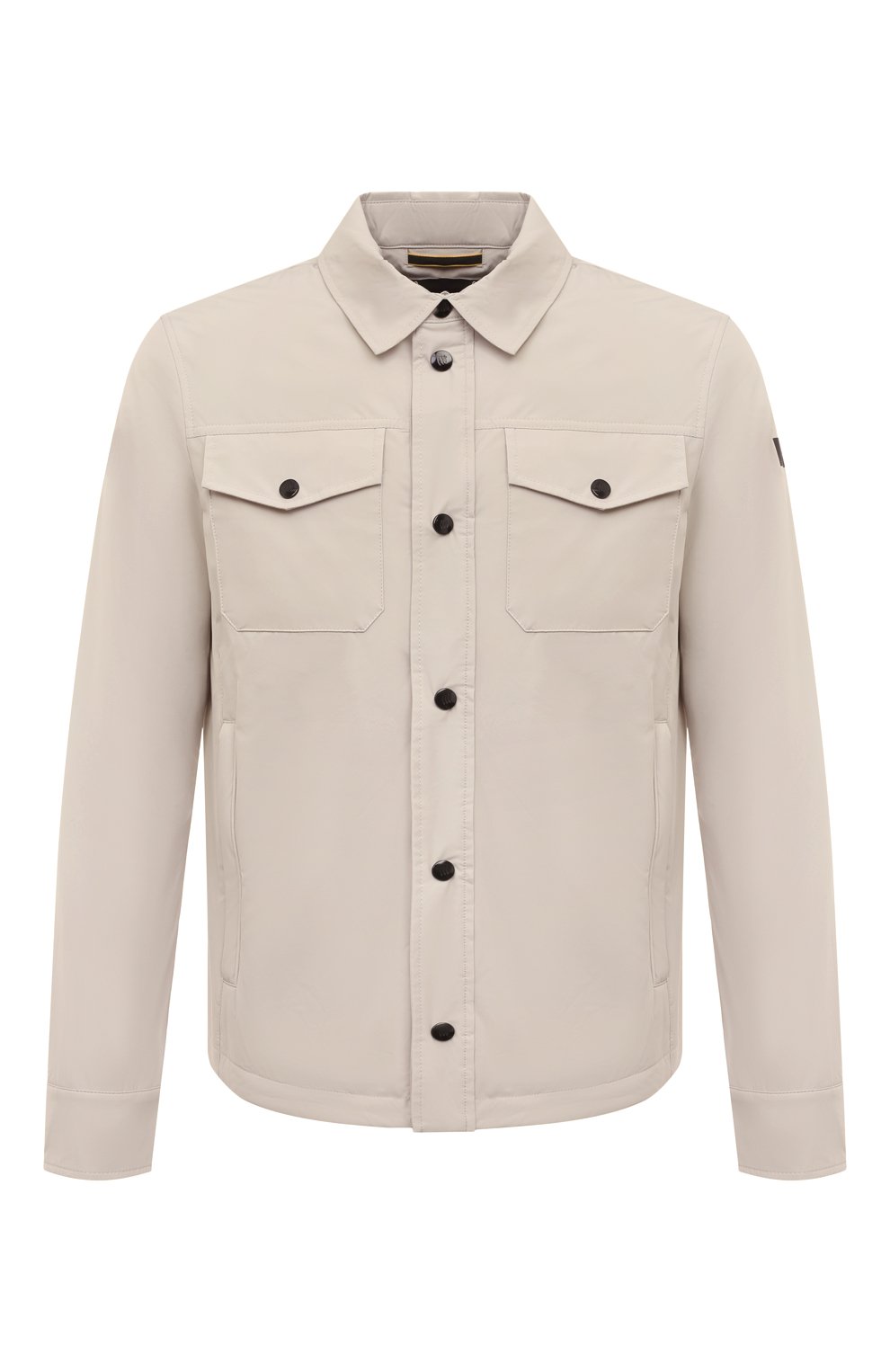 Куртка-рубашка HETREGO светло-бежевого цвета по цене 41150 руб., арт. 8N122/QUINN, фото 1 Куртка-рубашка HETREGO, арт. 8N122/QUINN, фото 1