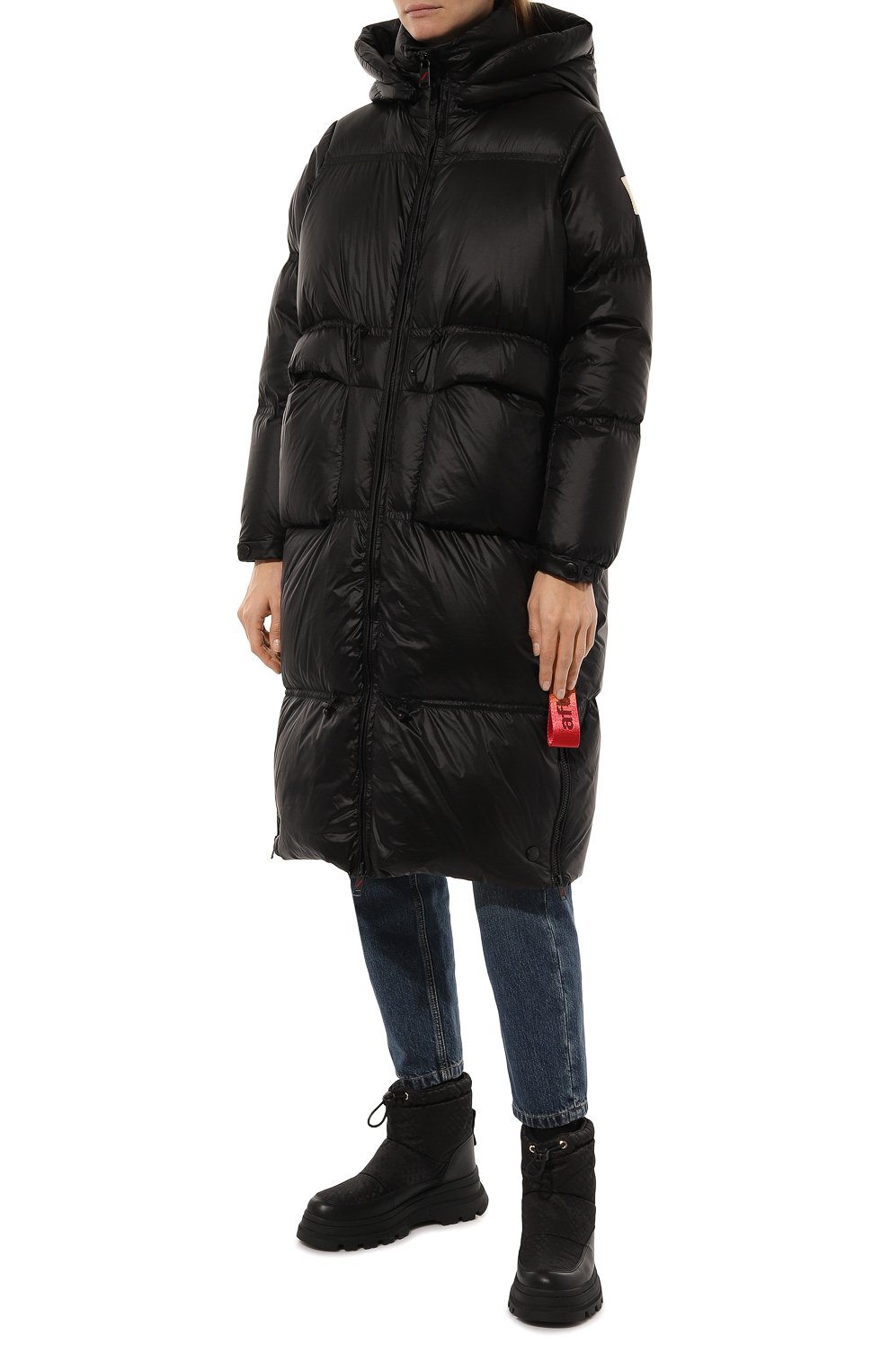 Пуховик AFTER LABEL черного цвета по цене 79950 руб., арт. ABERDEEN/N051, фото 3 Пуховик AFTER LABEL, арт. ABERDEEN/N051, фото 3