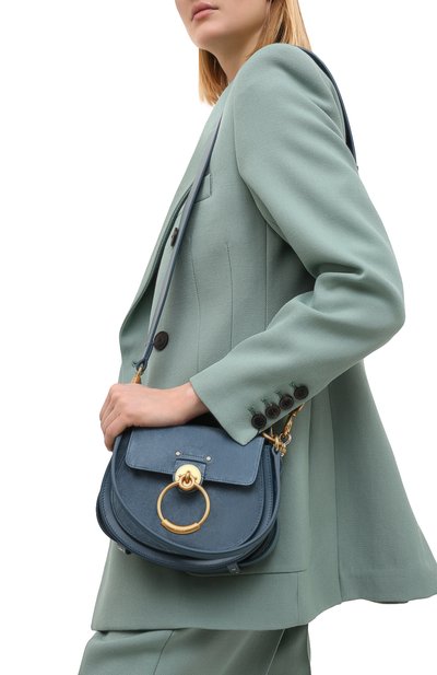 Сумка tess CHLOÉ синего цвета по цене 186000 руб., арт. CHC21US153E31, фото 5 Сумка tess CHLOÉ, арт. CHC21US153E31, фото 5