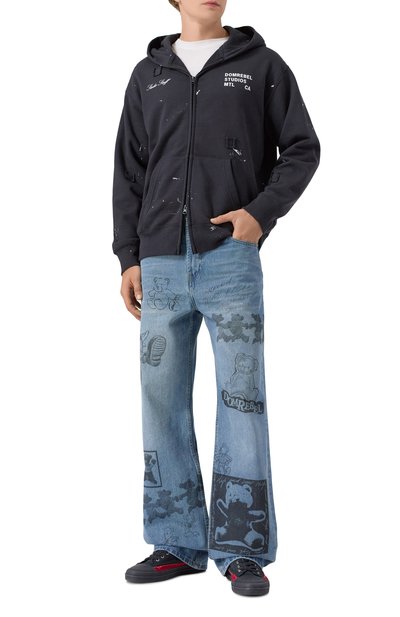 Текстильные кеды s-d-verse mid ii DIESEL, арт. Y03723/P8114, фото 2