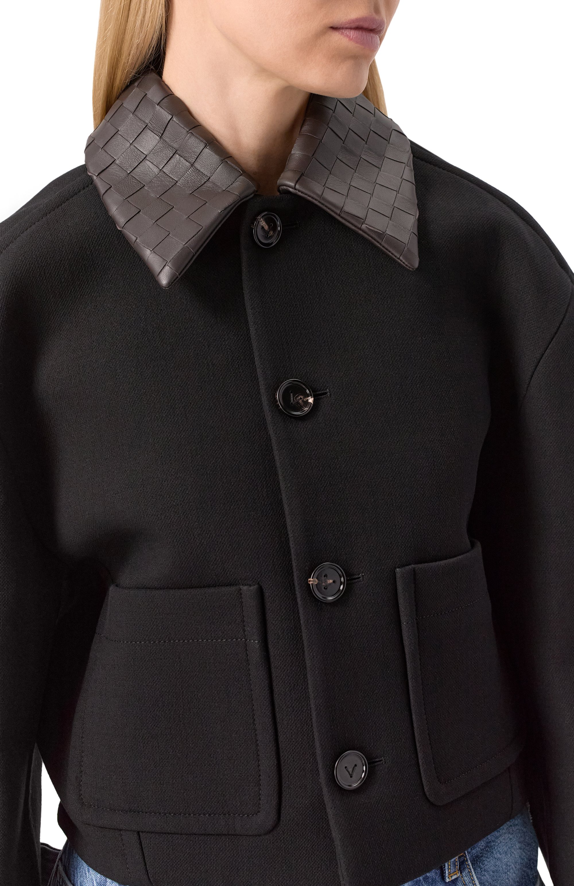 Куртка из хлопка и вискозы BOTTEGA VENETA, арт. 815402/V3PD0, фото 5