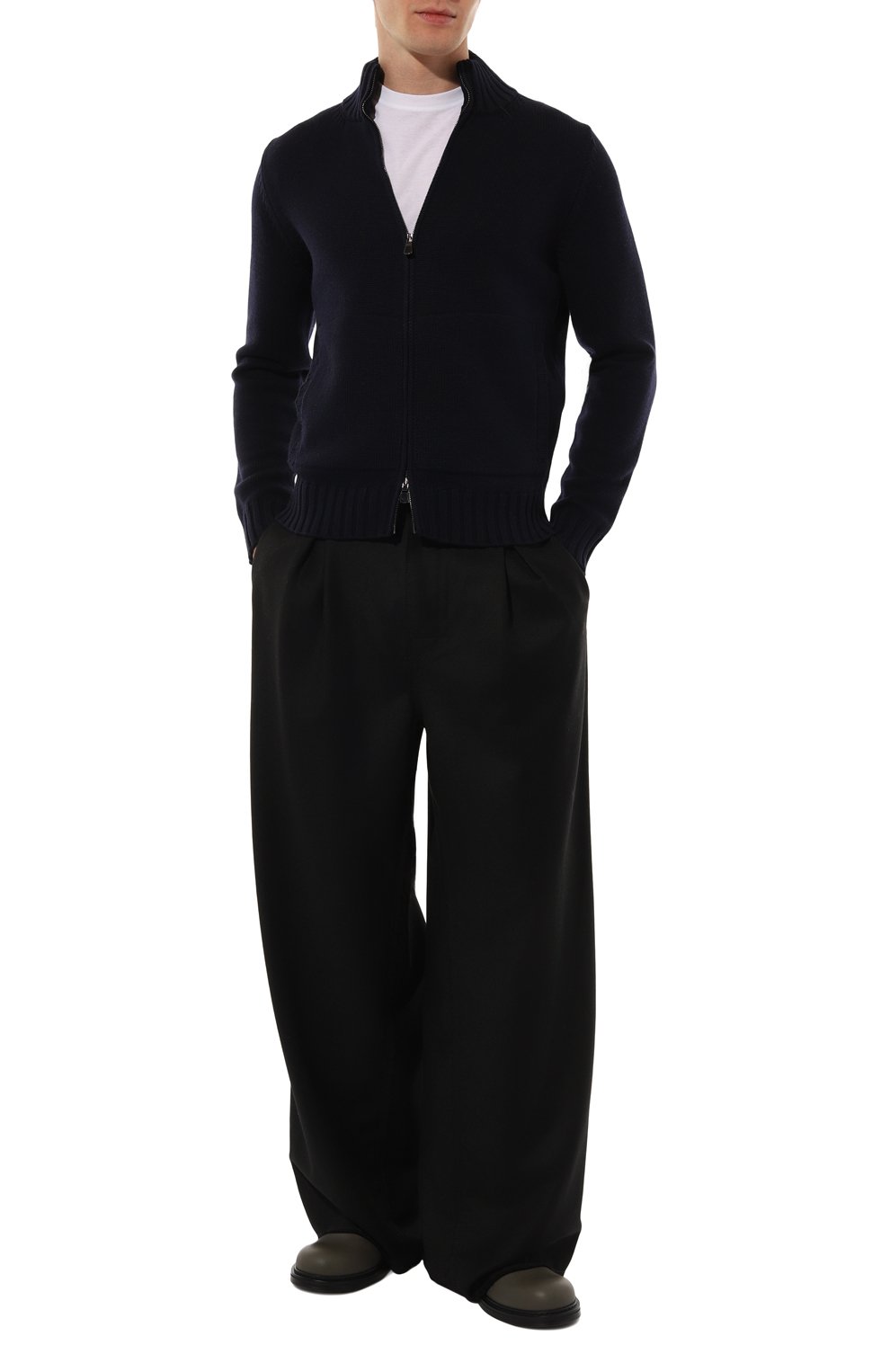 Шерстяной кардиган ANDREA CAMPAGNA, арт. FZ3MLT/WM5R, фото 2