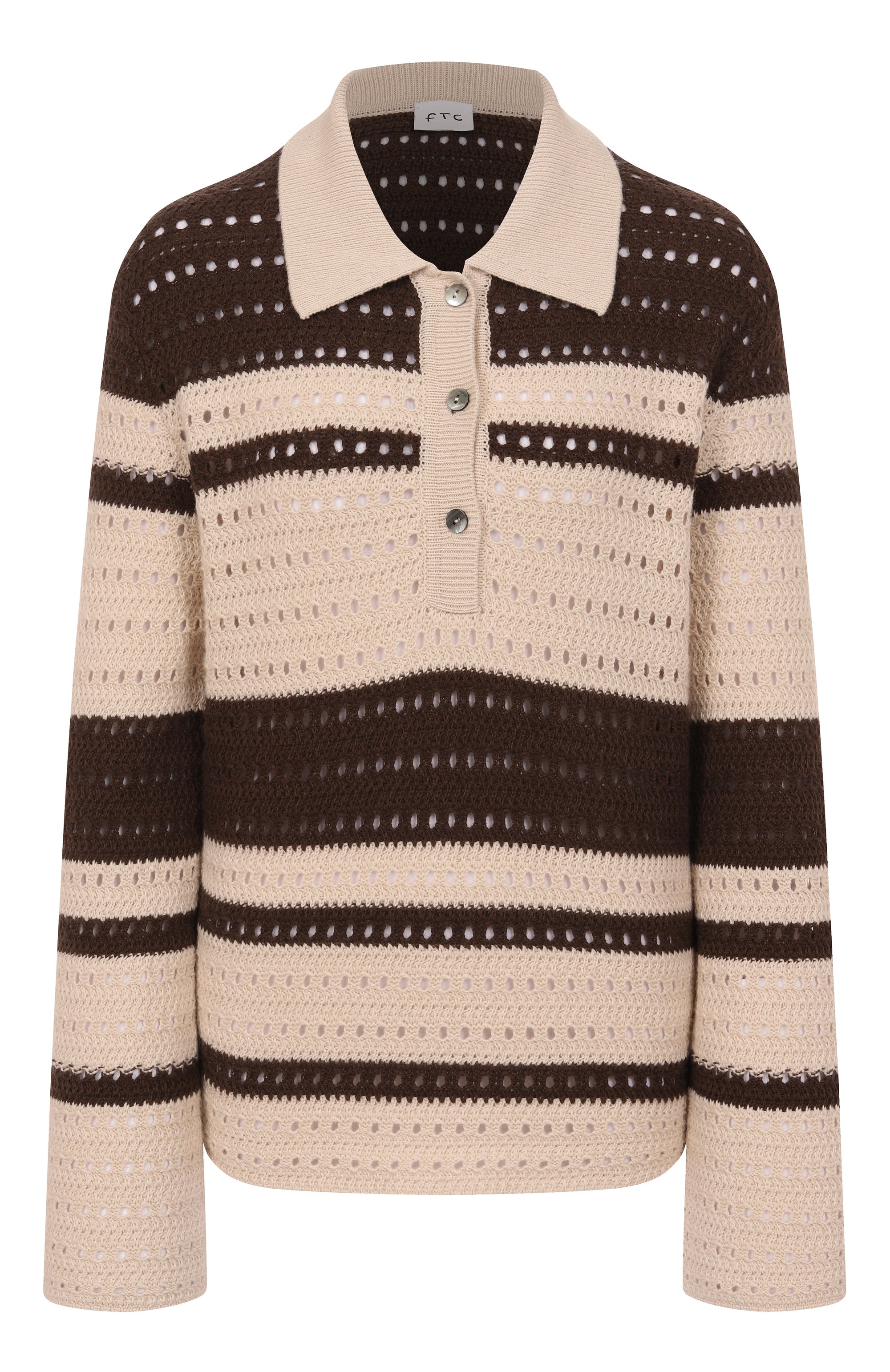 Поло из хлопка и кашемира FTC, арт. 09903-0380, фото 1