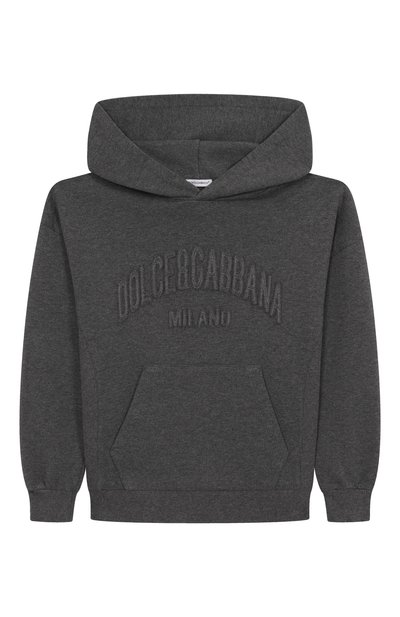 Хлопковое худи DOLCE & GABBANA, арт. L4JWMD/G7PDS/8-12+
