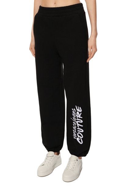 Хлопковые джоггеры VERSACE JEANS COUTURE, арт. 73HAAT15-73DP320 R L0G0 BRUSH EMBR0/CF01T, фото 3